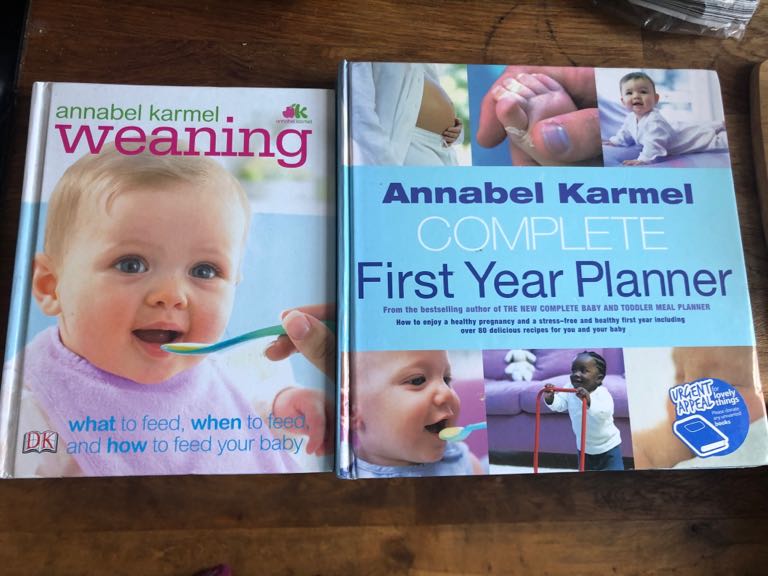 2 weaning books - Annabel Karmel