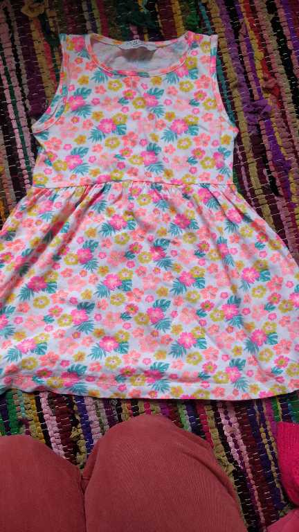 5-6 tropical dress