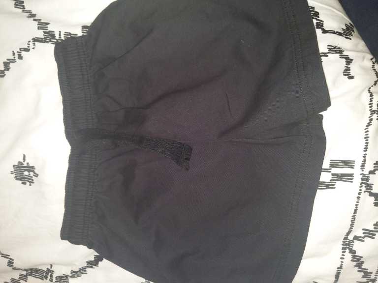Age 5-6 M&S black school sports shorts