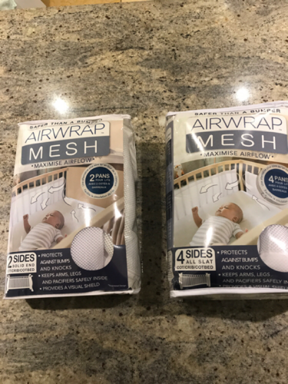 Airflow wraps for cot
