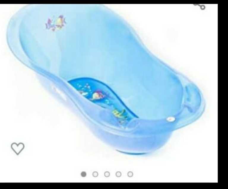 Baby bath tub and support