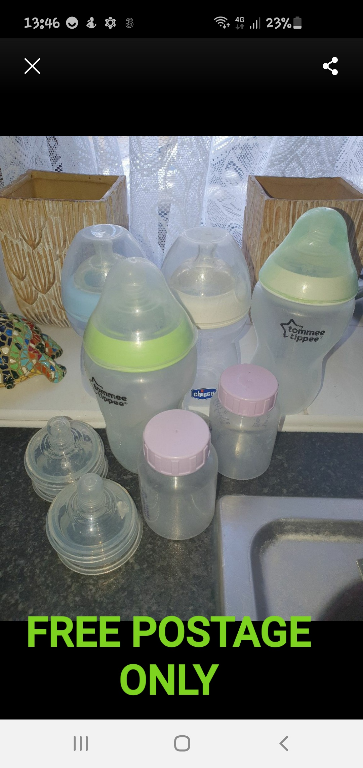 Baby bottles and teats
