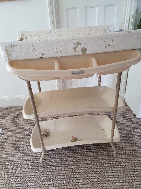Baby changing table and bath