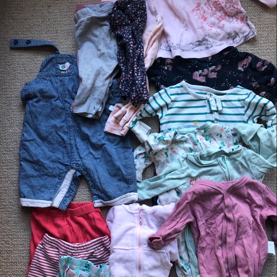 Baby girl bundle 0-3