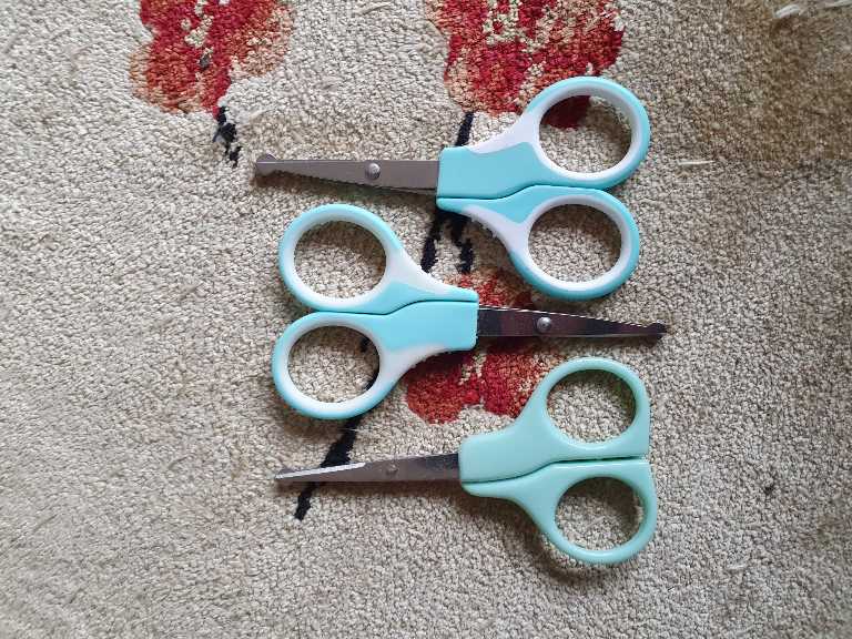 Baby nail scissors