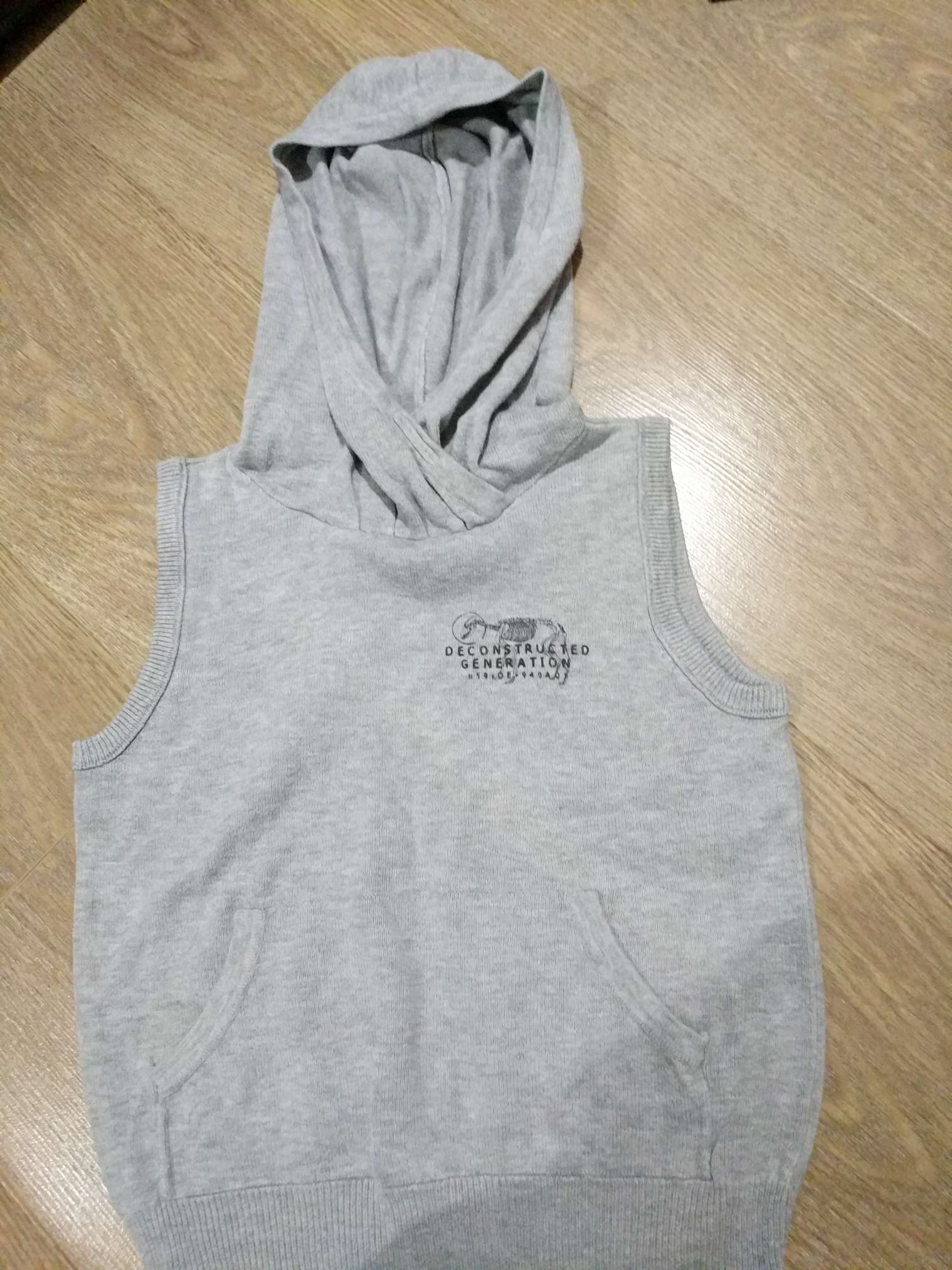 boys sleeveless hoody