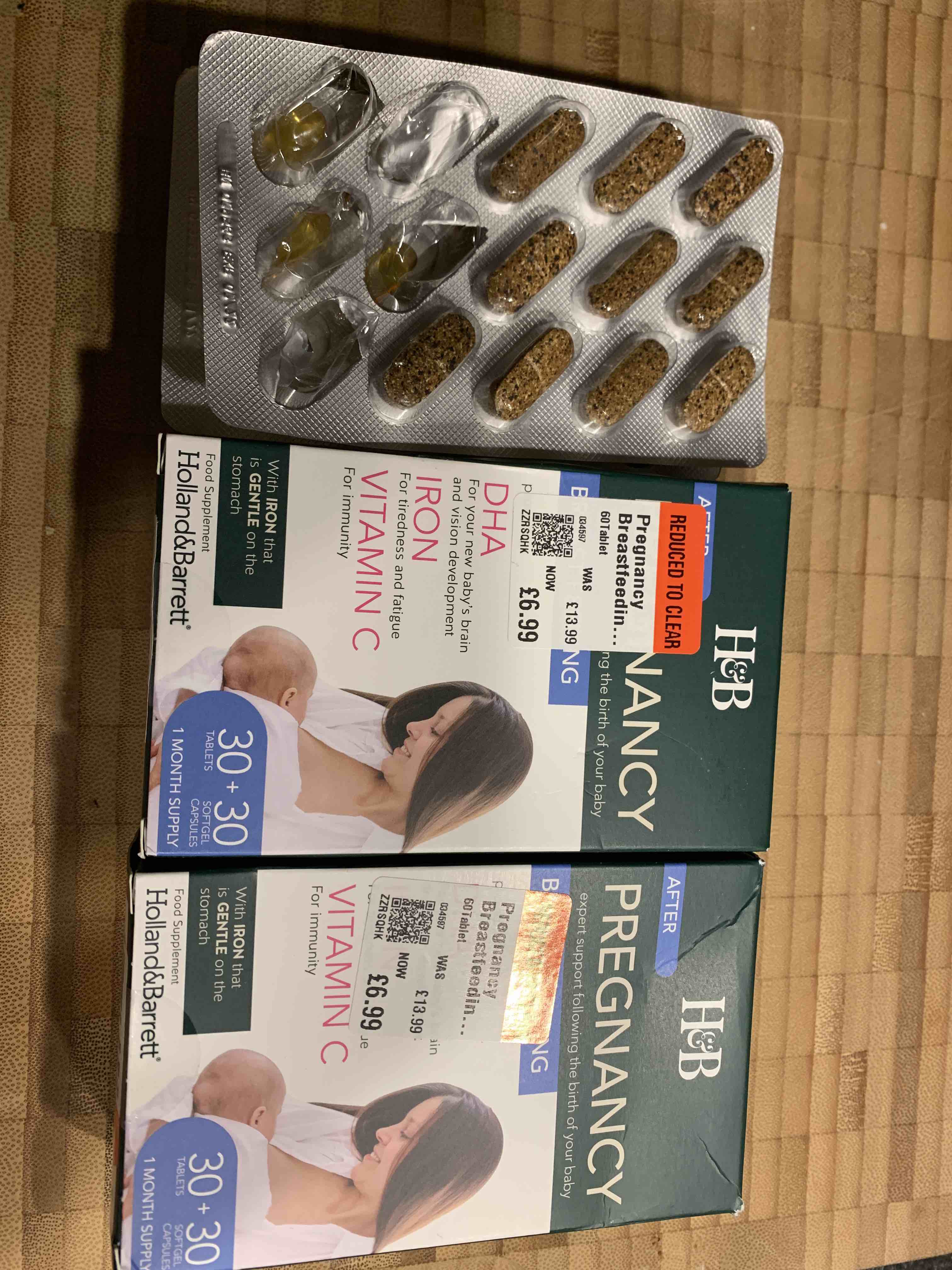 Breastfeeding vitamins