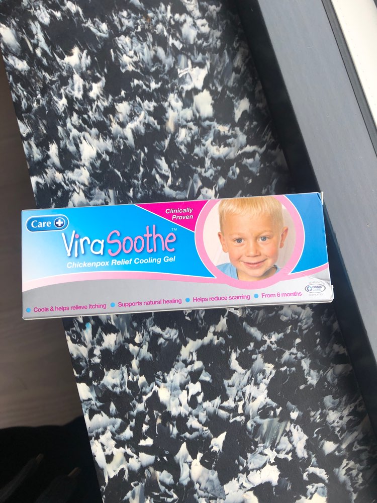chicken pox relief gel