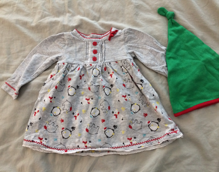 Christmas Dress 3-6m