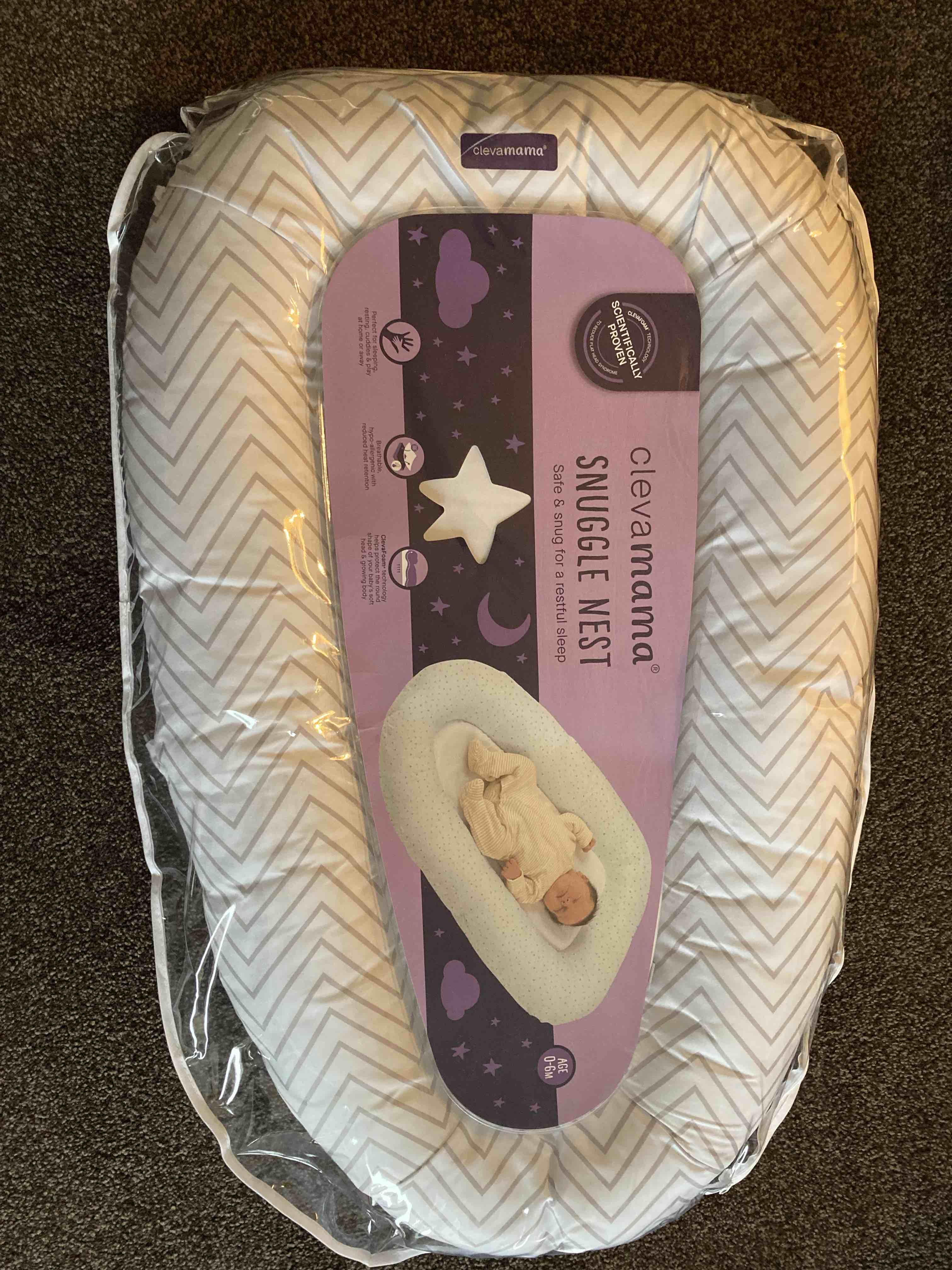 clevamama snuggle nest