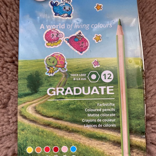 Colouring pencils