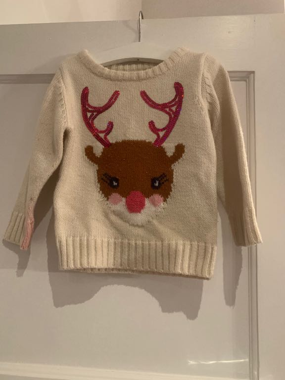 Girls Christmas Jumper 1.5-2 years
