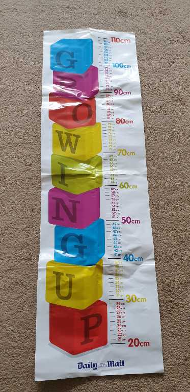 Growing tape measure