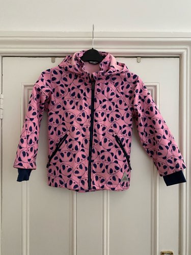 H&M Panda Print Coat, Age 6-7