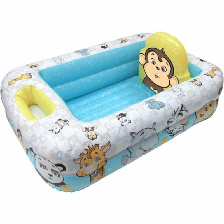 Inflatable baby bath