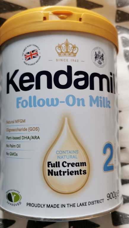 Kendamil follow on milk x2