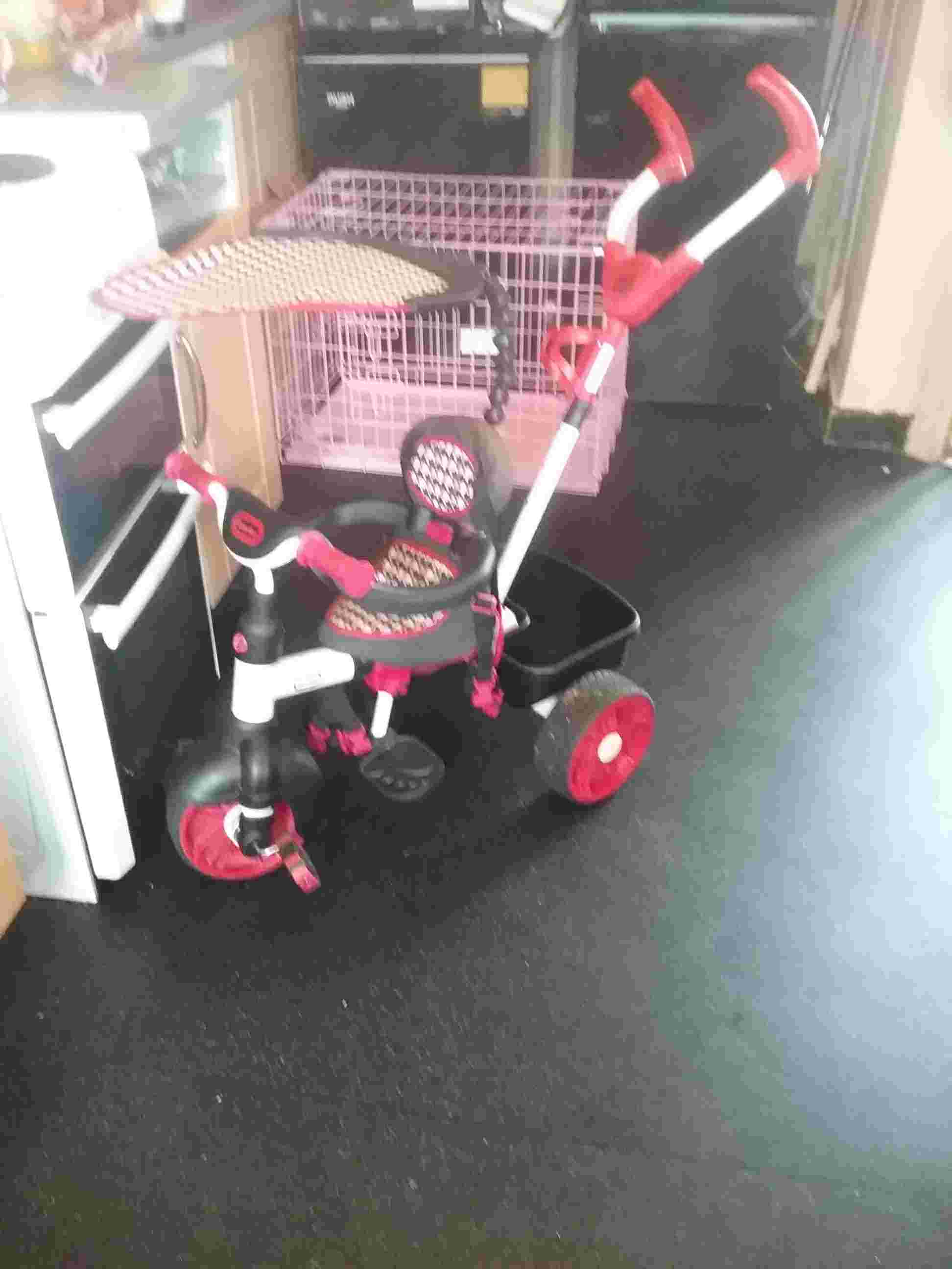 Little tikes trike with parent handle