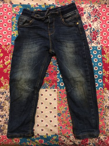 M&S drawstring jeans age 4-5