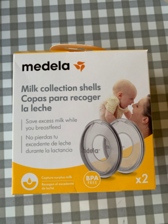 Milk collection shells