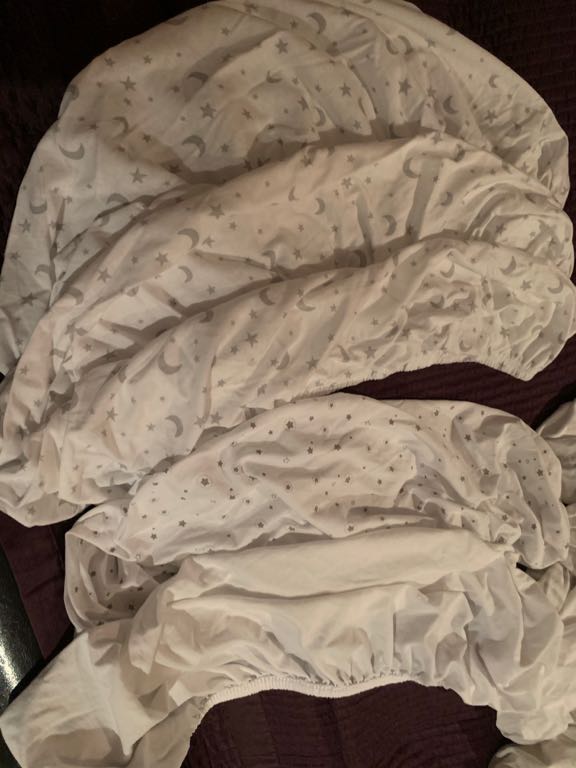 Moses basket fitted sheets