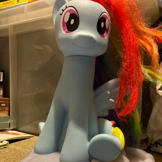 My Little Pony hair styling toy