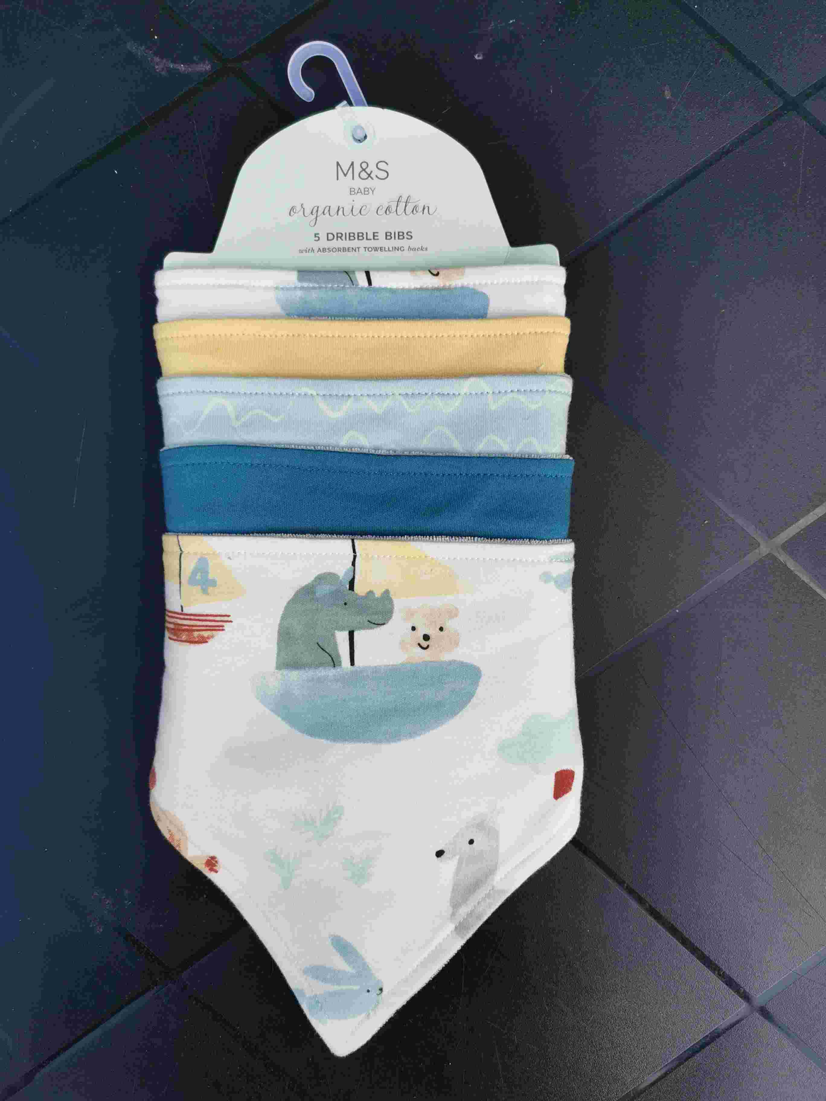 New 5 Dribble Bibs
