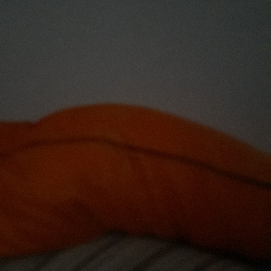 Orange soft toy