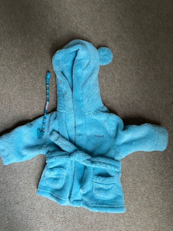 Personalised “Yaqub” robe and dummy strap