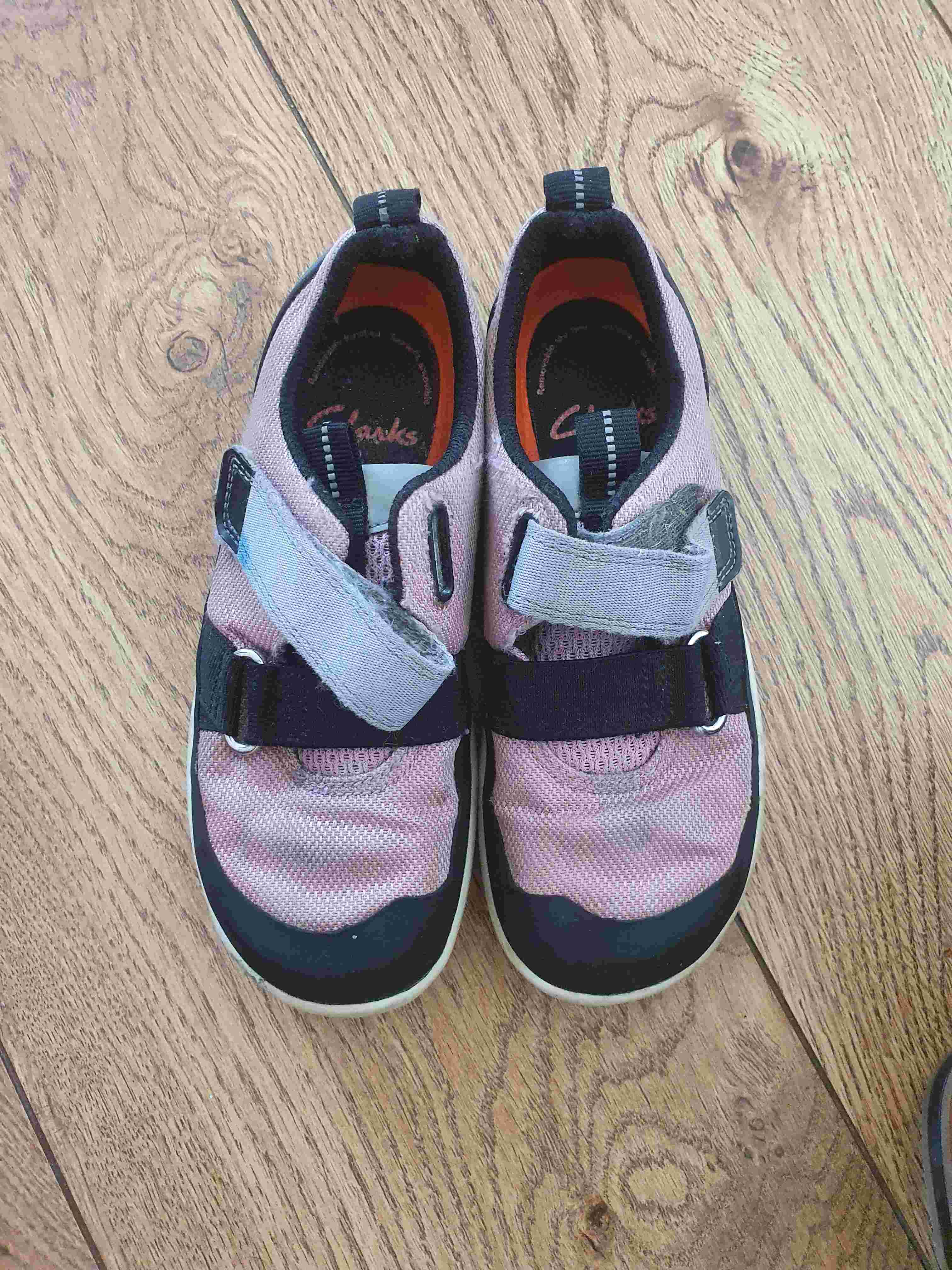 Pink plimsolls