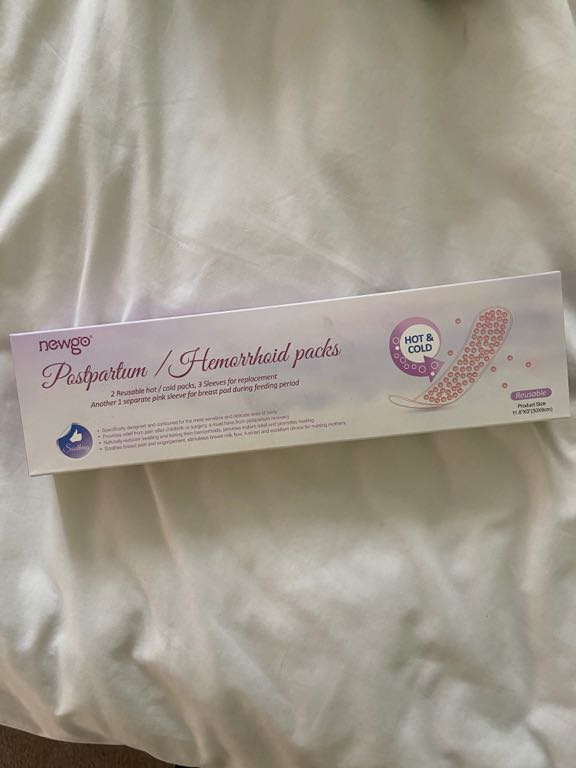 Post birth cooling pads