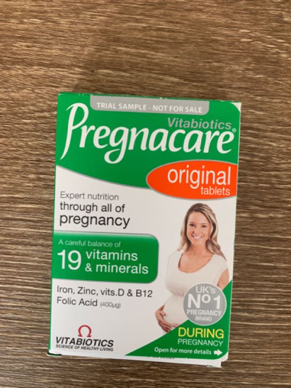 Pregnacare origanal tablets