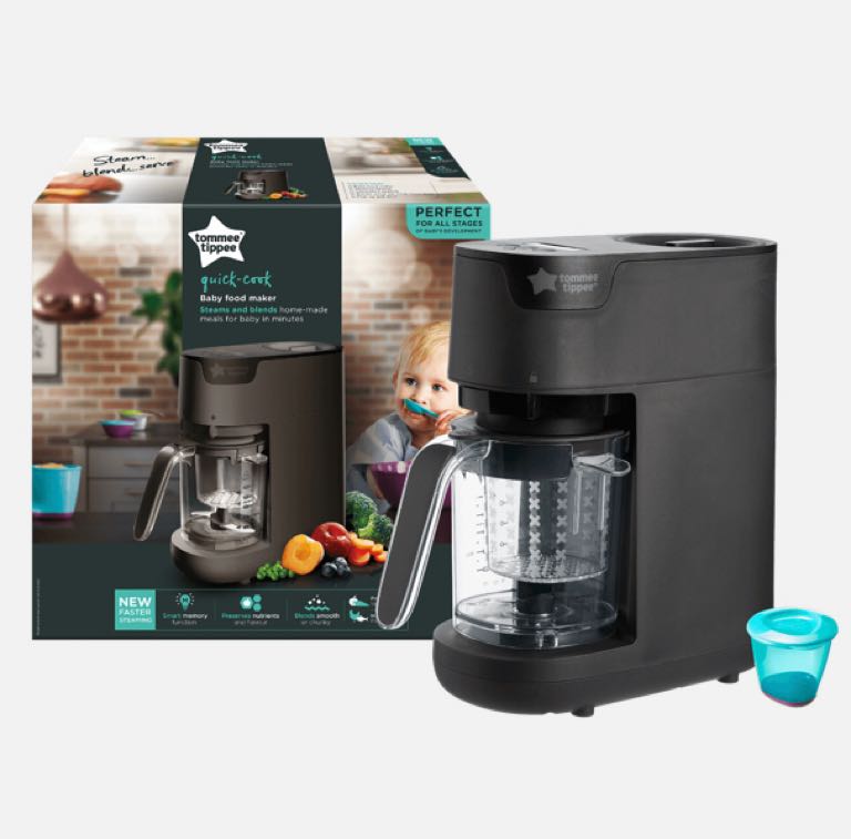 Quick Cook Baby Food Maker, black