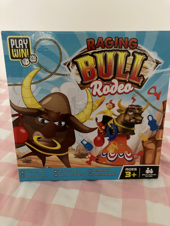 Raging bull rodeo game