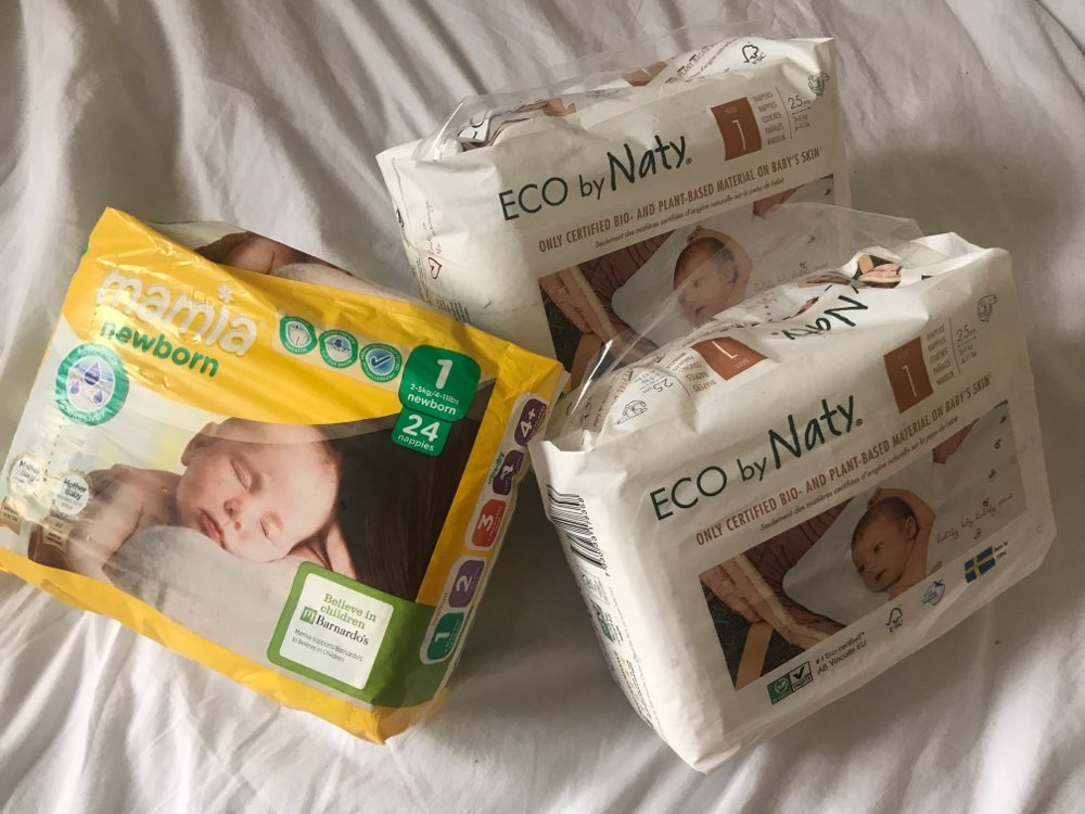 Size 1 nappies