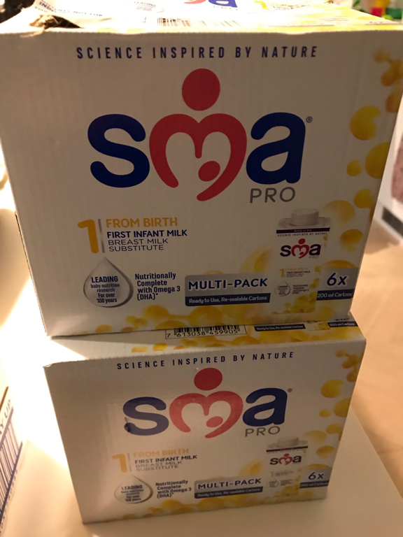 SMA formula