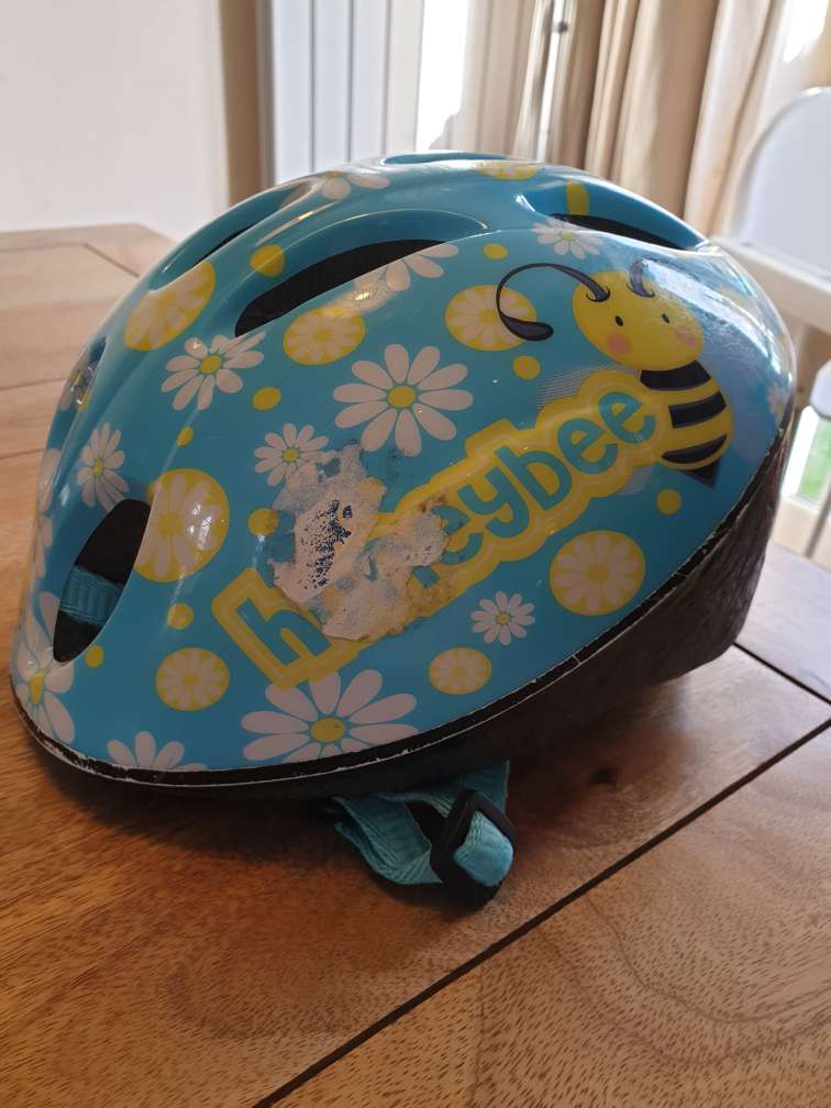 Small helmet for scooter