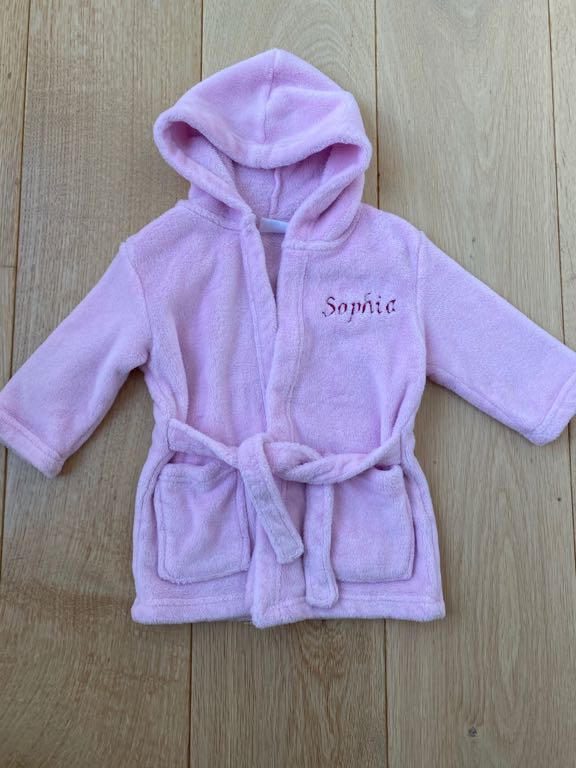 *Sophia* fleece robe