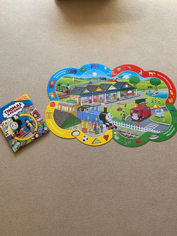 Thomas & Friends Book & Puzzle
