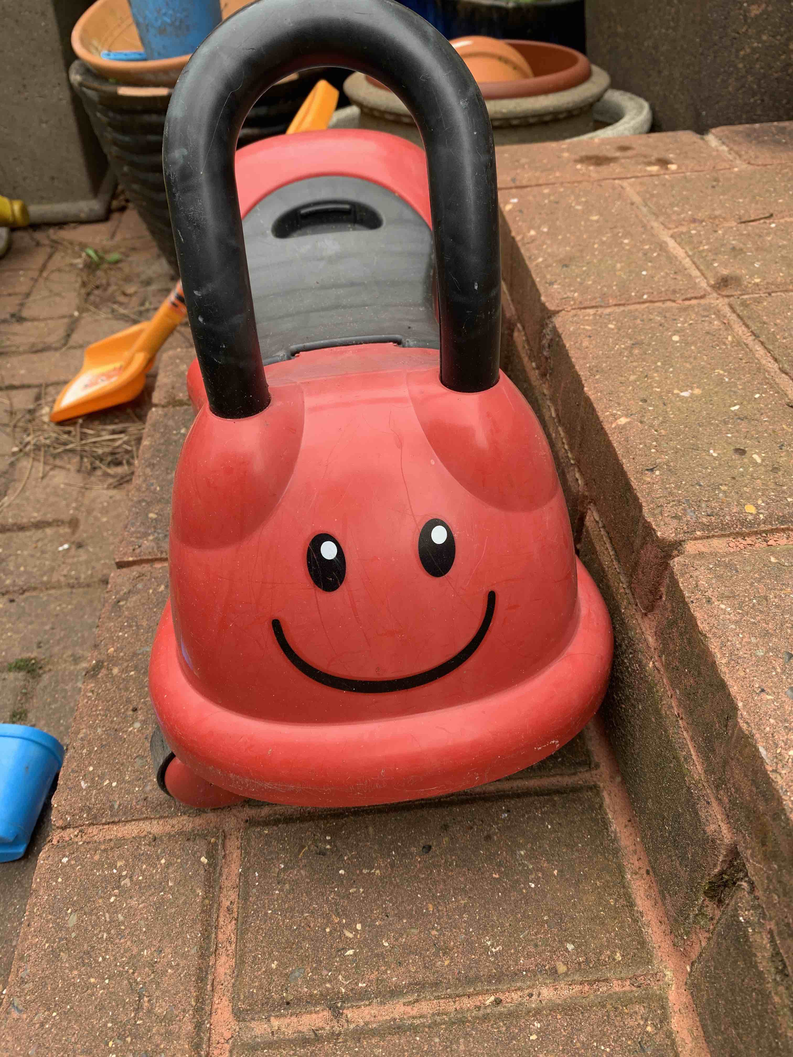 Toddler push along trike