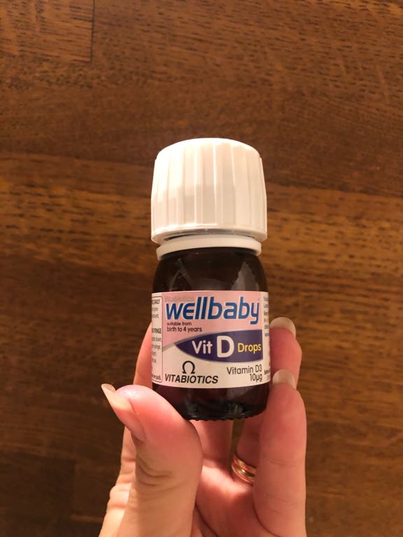 Vitamin D drops