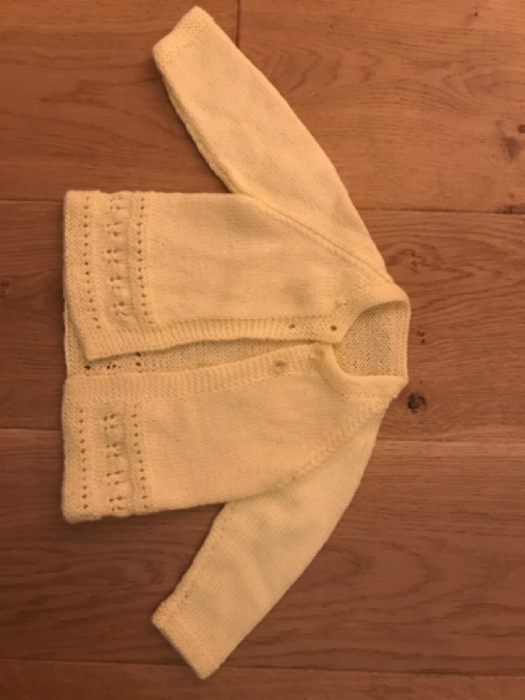 Yellow Cardigan